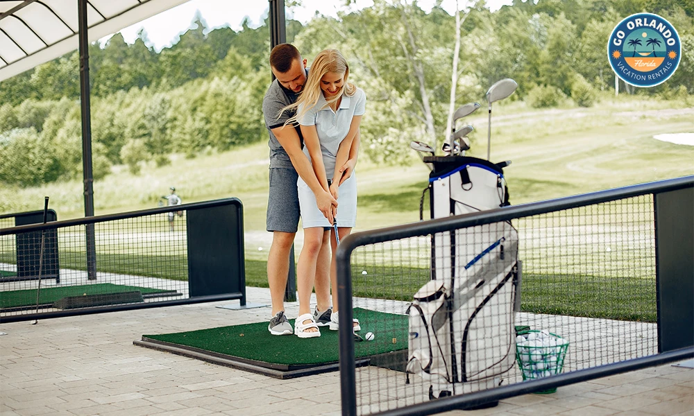 orlando vacation rental with pool and golf